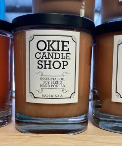 Okie Candle Shop Okie Leather Cowboy Bubbly Candles & Melts Decor