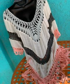 JJs Designs & Boutique Crochet Cover Ups- 2 Colors