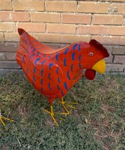 The Iron Man Medium Metal Chicken