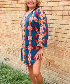 L&B Aztec Print Tunic