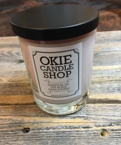 Okie Candle Shop Decor Amaretto Candles