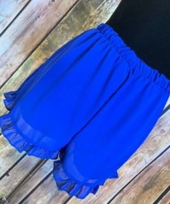 JJs Designs Ladies Royal Blue Shorts