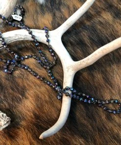 JJs Designs Purple Sparkly Beads Accessories