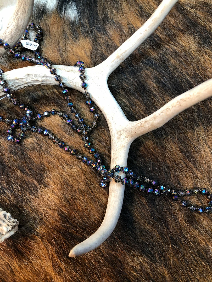 JJs Designs Purple Sparkly Beads Accessories