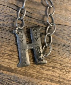 Art By Amy Jewelry Aztec “Initial” Necklace -various