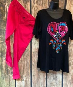 Big Star Raspberry Capri Jeans