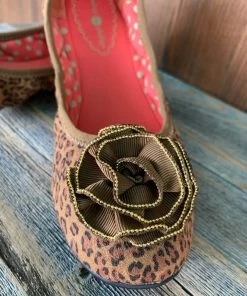 Lindsay Phillips Liz Cheetah Ballet Slipper Ladies