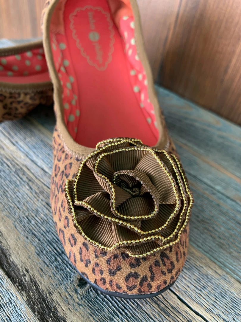 Lindsay Phillips Liz Cheetah Ballet Slipper Ladies