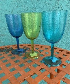 Certified International Melamine Stemware