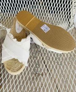 Charlie Paige Linen Sandals -3 Colors
