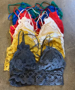 Anemone Crochet Lace Bralette