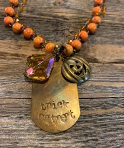 Art By Amy Spooky Halloween Necklace Accessories
