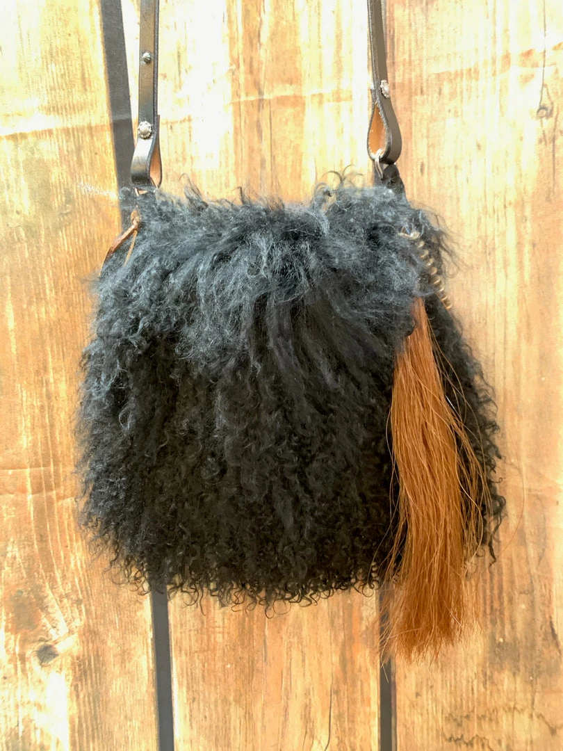 Espuela Bags Black Espuela Woolie Bag Small