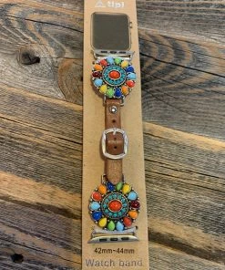 Tipi Color Stone Watch Band Jewelry