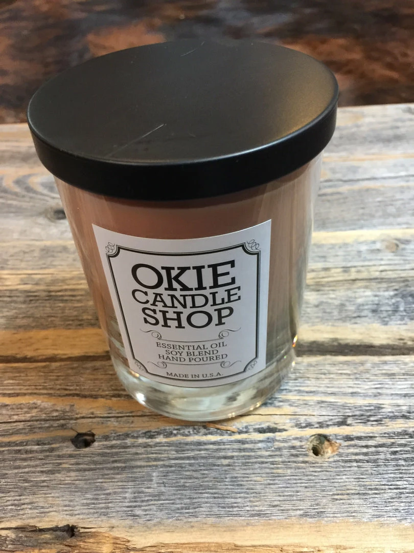 Okie Candle Shop Leather And Lace Candles Decor