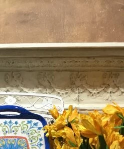 JJs Designs Decor Vintage Tin Shelf