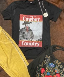 Ranch Swag Cowboy Country Crew Neck T-Shirt T-Shirts