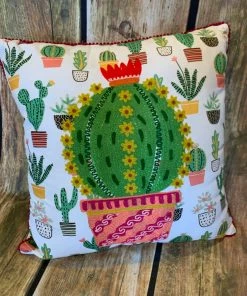 Karma Living Cushion Cactus Pillow