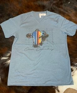 JJs Designs Ladies Cow Country T-Shirt