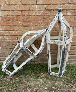 Tha Wholesale Guy Large Distressed Wood Lantern
