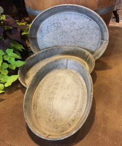 Park Hill Decor Galvanized Tray