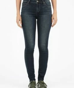 Articles Of Society Dark Wash Blue Skinny Ankle