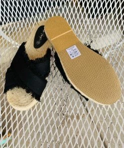 Charlie Paige Linen Sandals -3 Colors