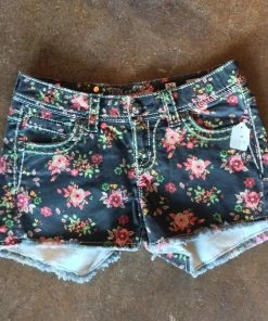 Sale ~ Miss Me Floral Print Shorts
