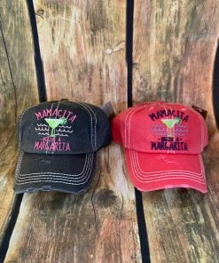 JJs Designs Mamacita Needs A Margarita Ball Cap Accessories