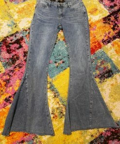 L & B Apparel L & B Lucky/Blessed Bell Bottom Jeans