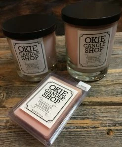 Okie Candle Shop Decor Amaretto Candles