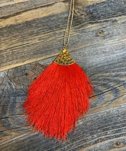 JJs Designs Accessories Thread Tassel Necklace