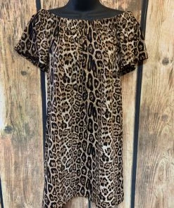 Crazy Train Leopard Print Tunic