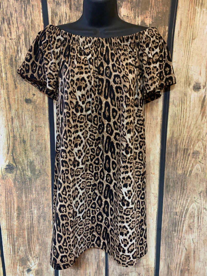 Crazy Train Leopard Print Tunic