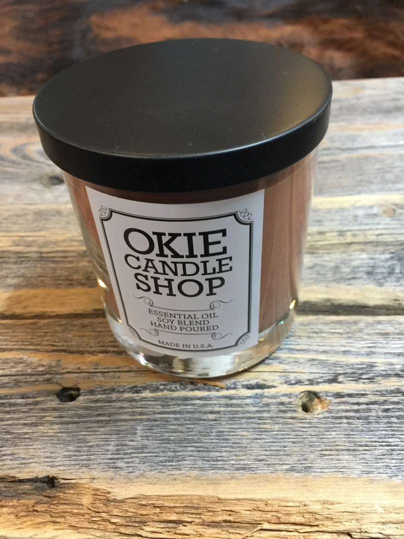 Okie Candle Shop Leather And Lace Candles Decor