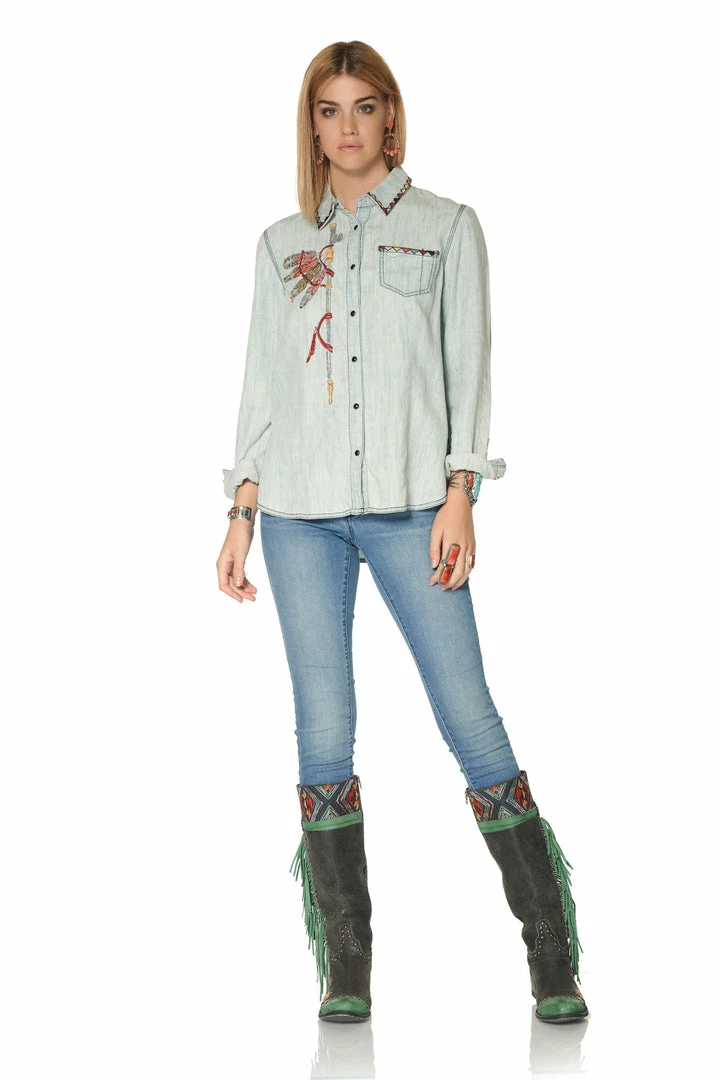 Double D Ranchwear Double D Ranch Peace Keeper Workshirt