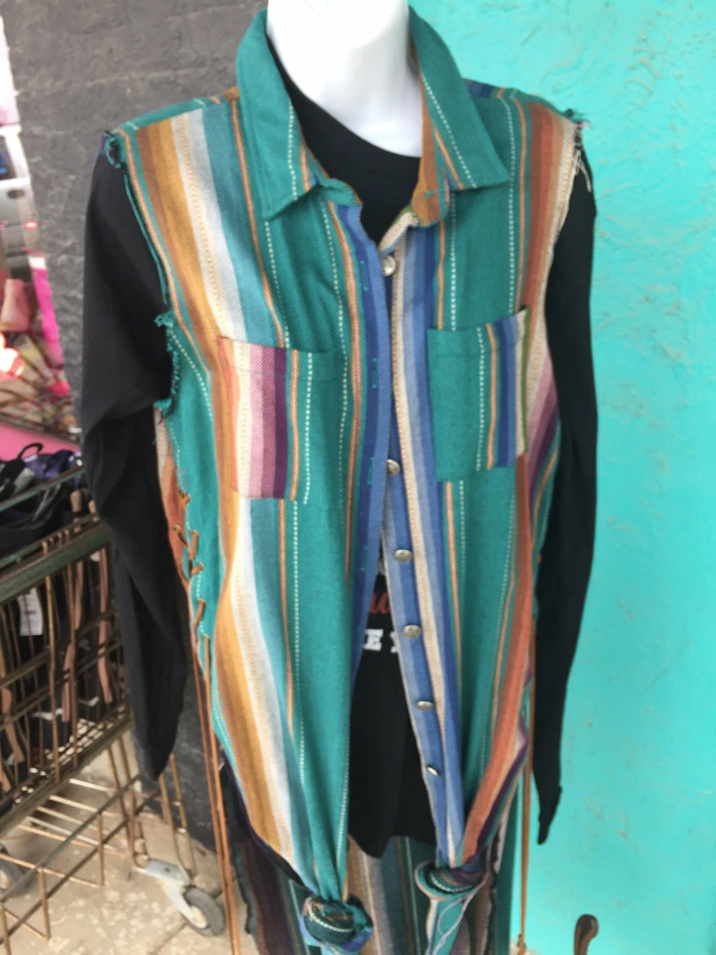 JJs Designs Dusters - Kimonos Serape Vest
