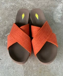 Volatile Newcastle Orange Sandals