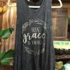 JJs Designs Ladies His Grace Is Enough Tank