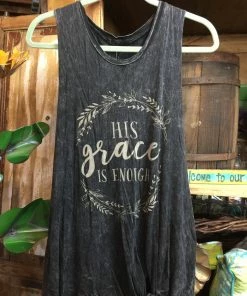 JJs Designs Ladies His Grace Is Enough Tank