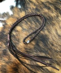 JJs Designs Accessories Leather Braided Bolo Cords - 6MM