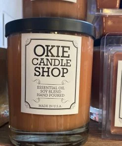 Okie Candle Shop Decor Okie Leather Candles & Melts
