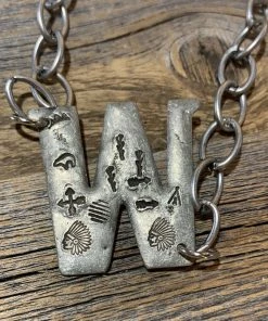 Art By Amy Jewelry Aztec “Initial” Necklace -various