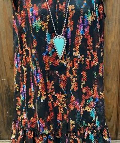 Adore Multi Color Shear Tunic Tunics