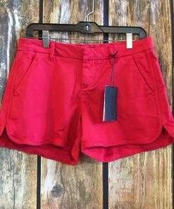 JJs Designs Dear John Red Shorts Ladies