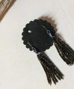 JJs Designs Sparkly Beaded Earrings