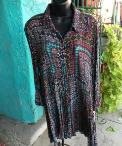 Uncle Frank Sale ~ Geometrical Print Dress