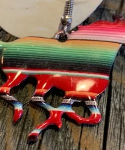 JJs Designs Serape Horse Earrings