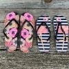 Avenue 9 Ladies Tropical Flip Flops