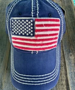 KB Premium Headwear America USA Flag Baseball Cap Accessories